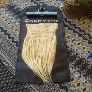 Cashmere Hair Extensions 14" thick for volume!